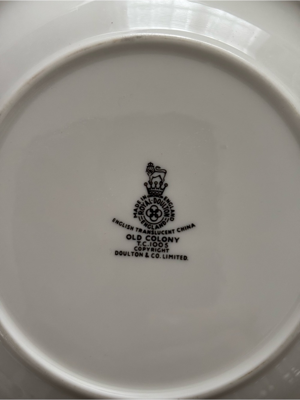 Royal Doulton Old Colony Sugar/Creamer & 3 Bowls. Made In England. See Photos. - Picture 5 of 14